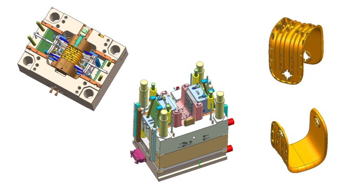 Plastic Injection Mould for Laser-Projector-Bracket