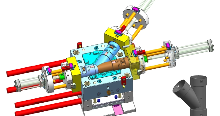 PVC Pipe Fitting Mold-Plastic Injection Mould