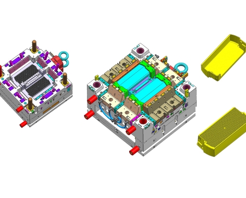 Plastic Injection Mould for Refrigerator Drawer