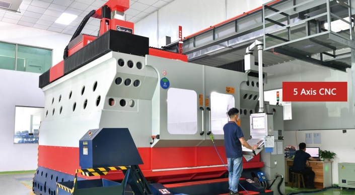 Plastic Injection Mould 5 Axis CNC Machining