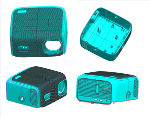 Plastic Injection Mould for 4K Laser Streaming Projector Upper Cover